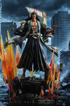 Moss Studio Bleach Zaraki Kenpachi Statue