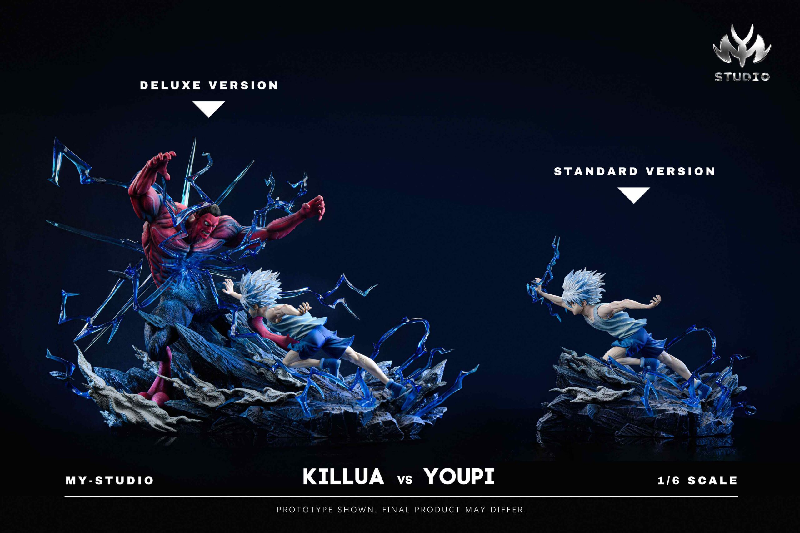 MuYao Studio Hunter × Hunter Killua Zoldyck & Youpi Statue