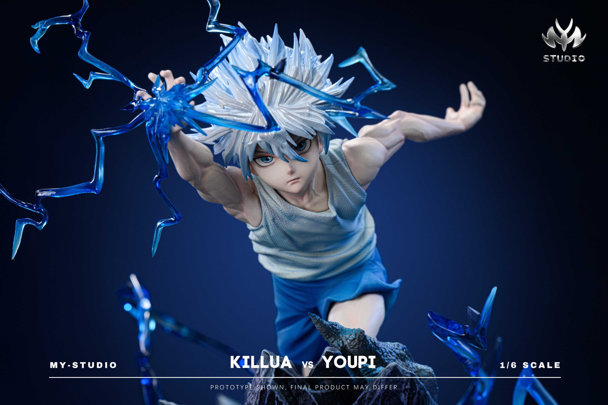 MuYao Studio Hunter × Hunter Killua Zoldyck & Youpi Statue