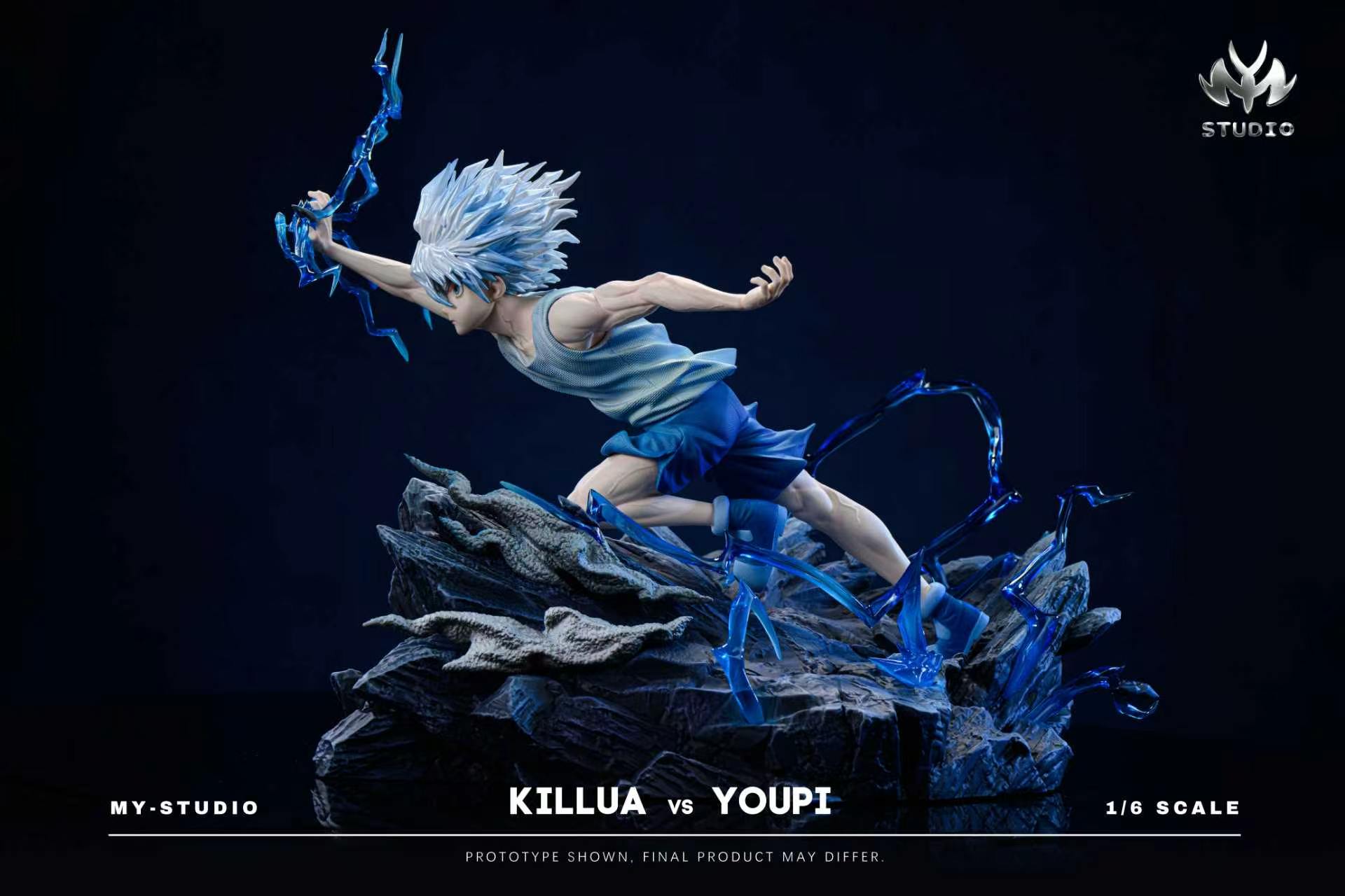 MuYao Studio Hunter × Hunter Killua Zoldyck & Youpi Statue