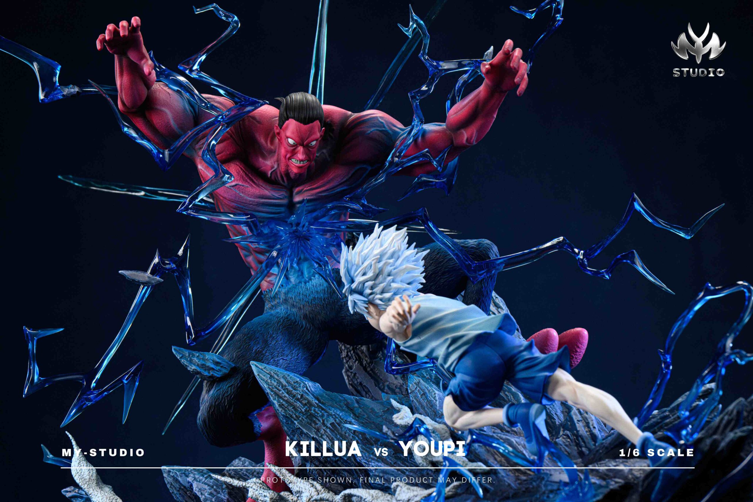MuYao Studio Hunter × Hunter Killua Zoldyck & Youpi Statue