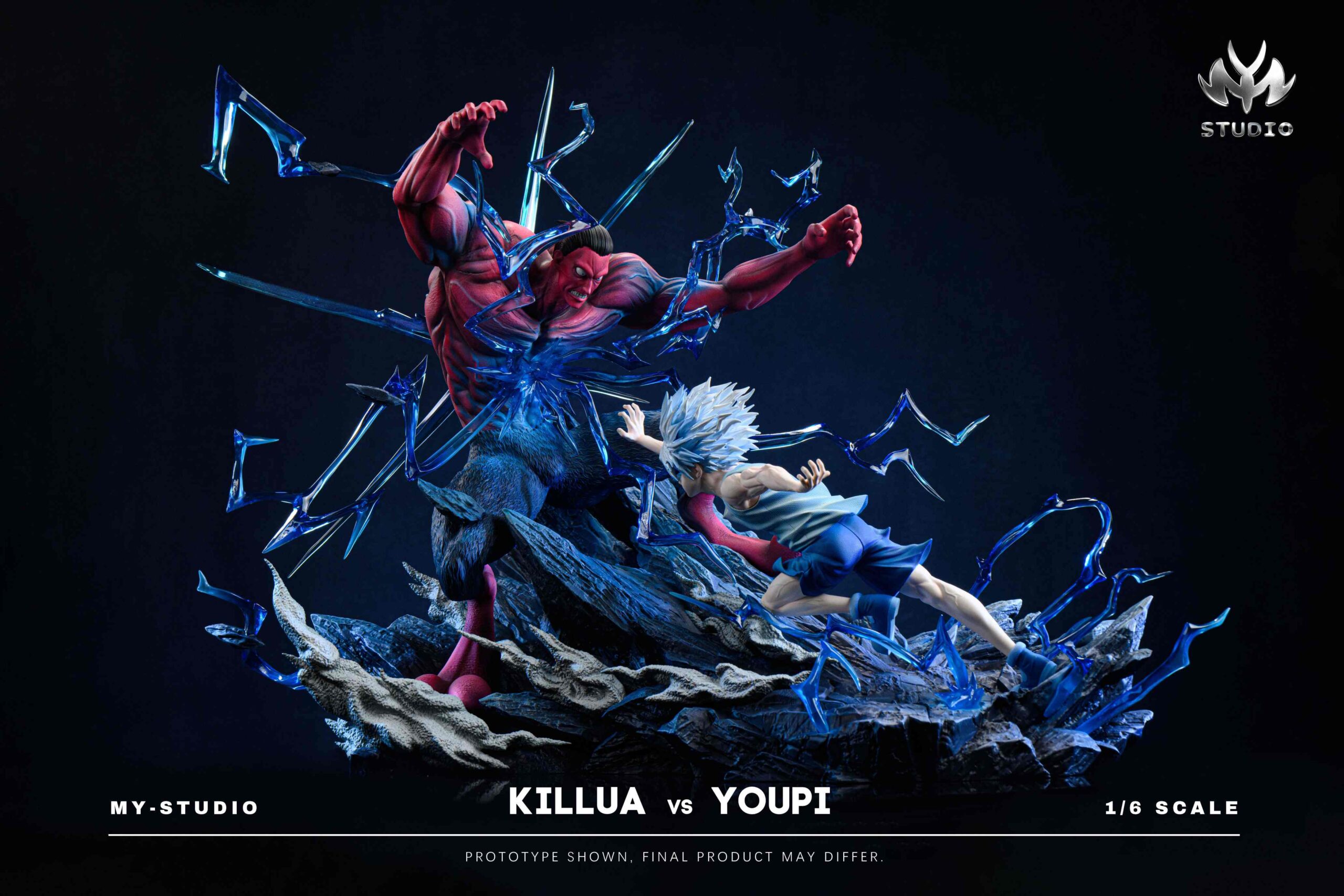 MuYao Studio Hunter × Hunter Killua Zoldyck & Youpi Statue