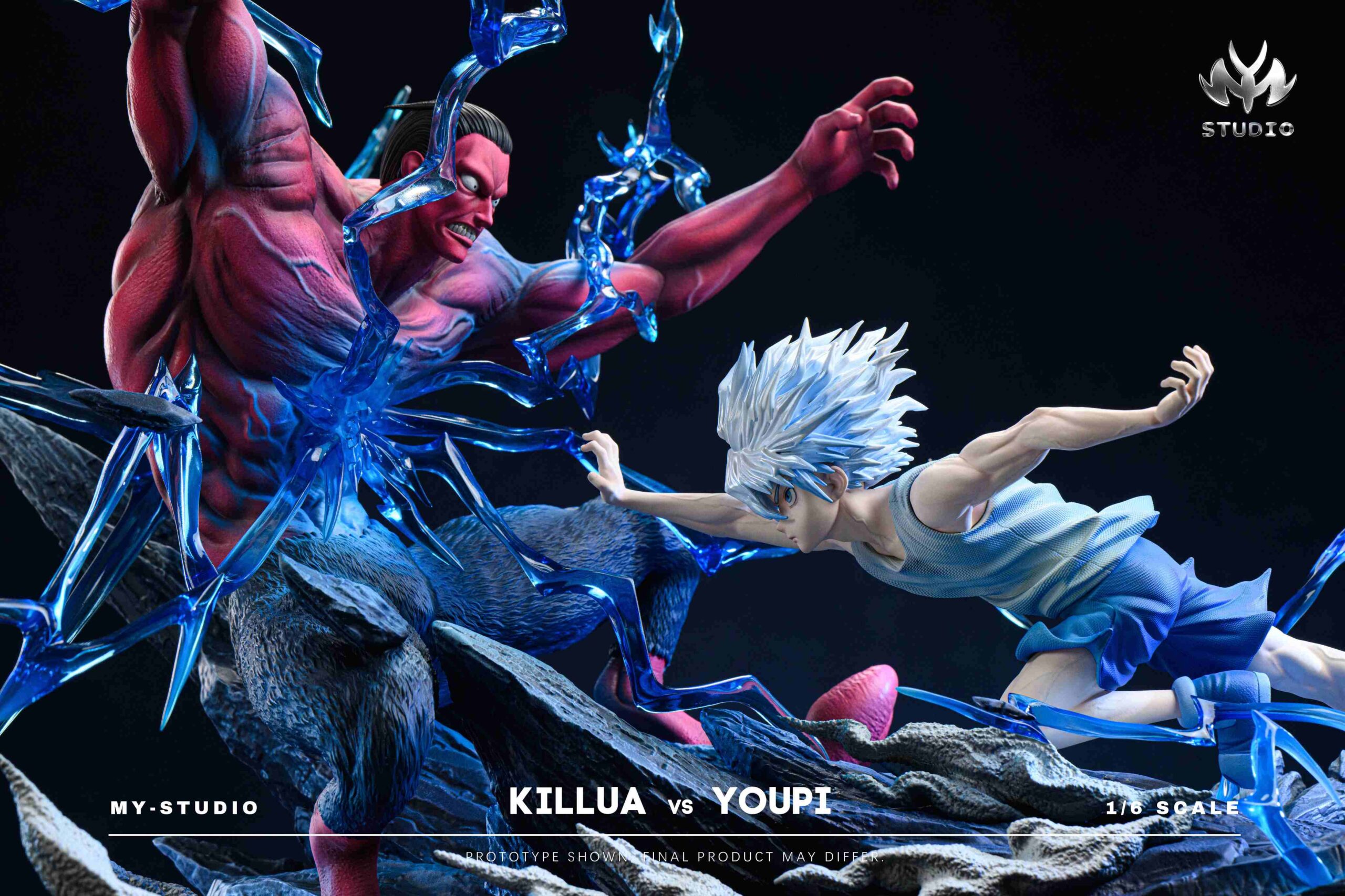 MuYao Studio Hunter × Hunter Killua Zoldyck & Youpi Statue