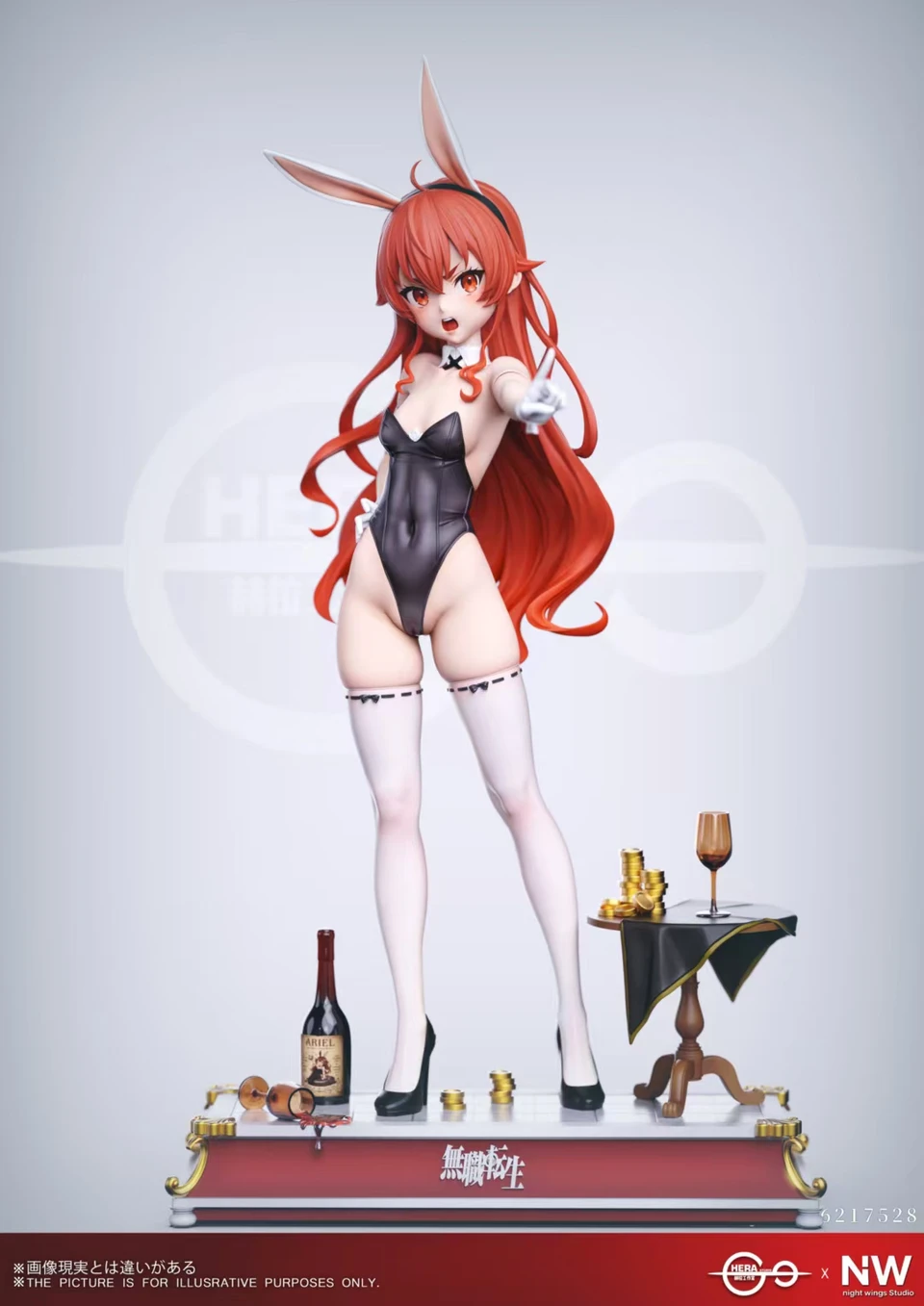 Mushoku Tensei Eris Boreas Greyrat 16 & 14 Scale TOPGK Statue – Night Wing × HERA Studio