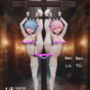 NTR Studio Re:ZERO - Starting Life Rem X Ram Statue