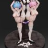 NTR Studio Re:ZERO - Starting Life Rem X Ram Statue