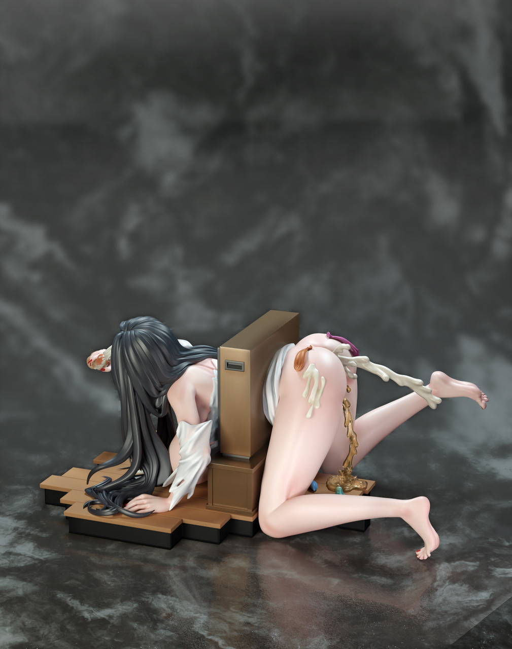 NTR studio The Ring Sadako Statue