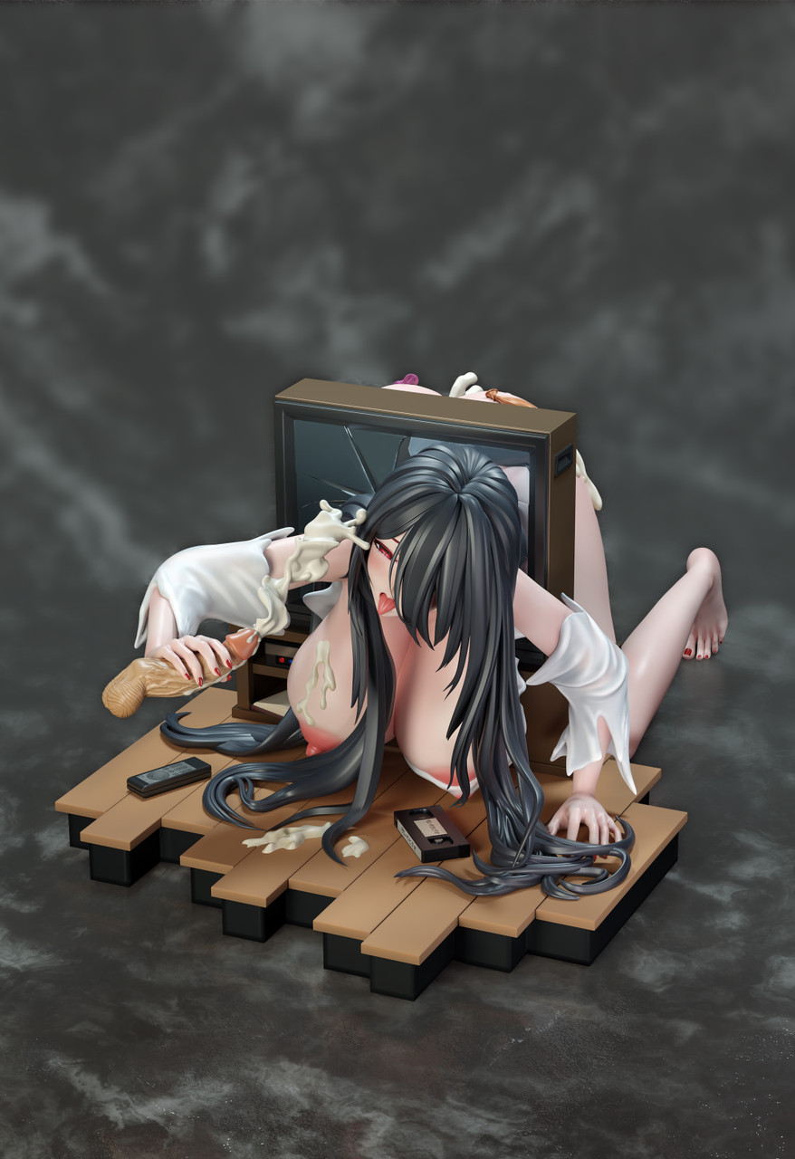 NTR studio The Ring Sadako Statue