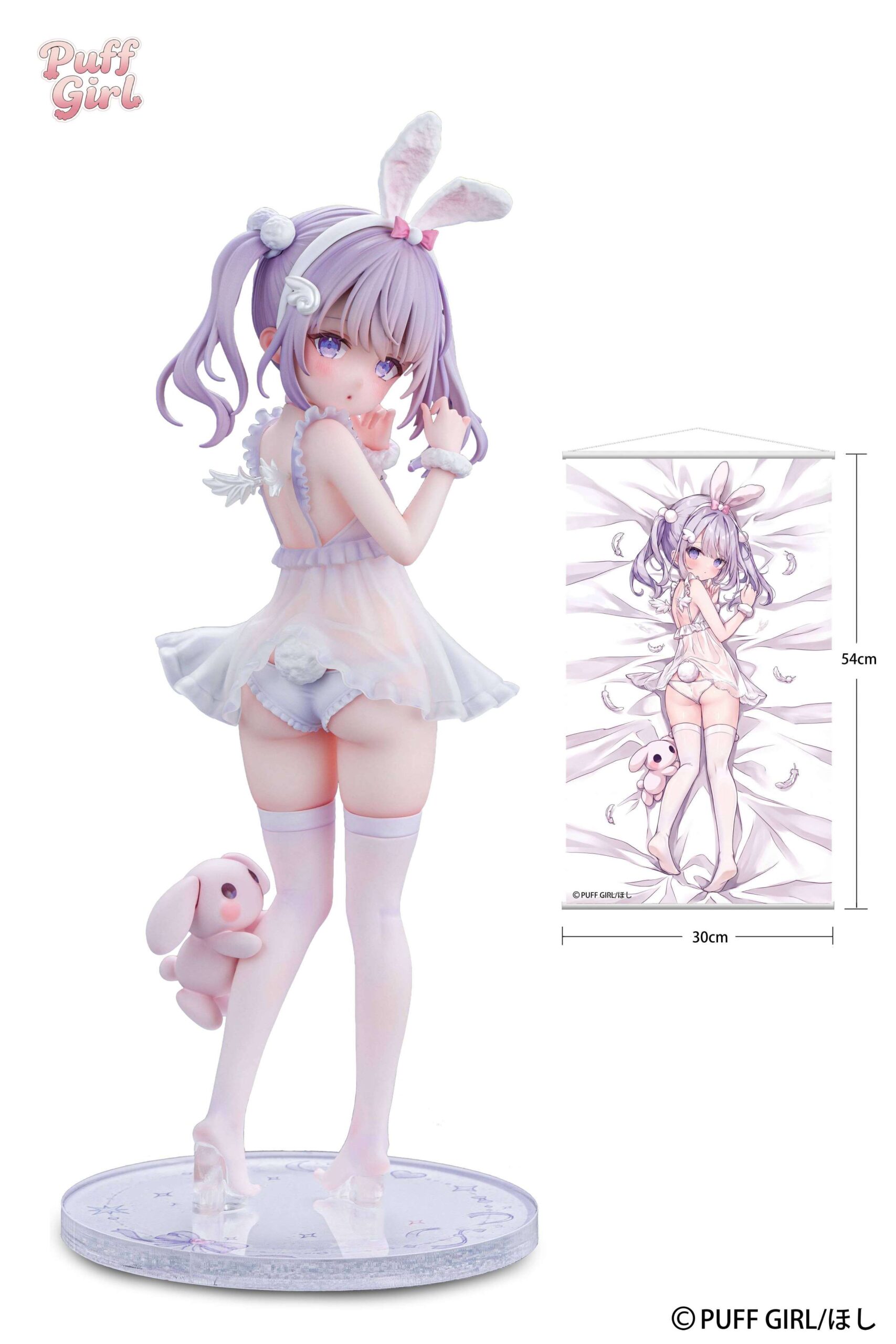Nebula Toys Original Character White Rabbit Angel Figure