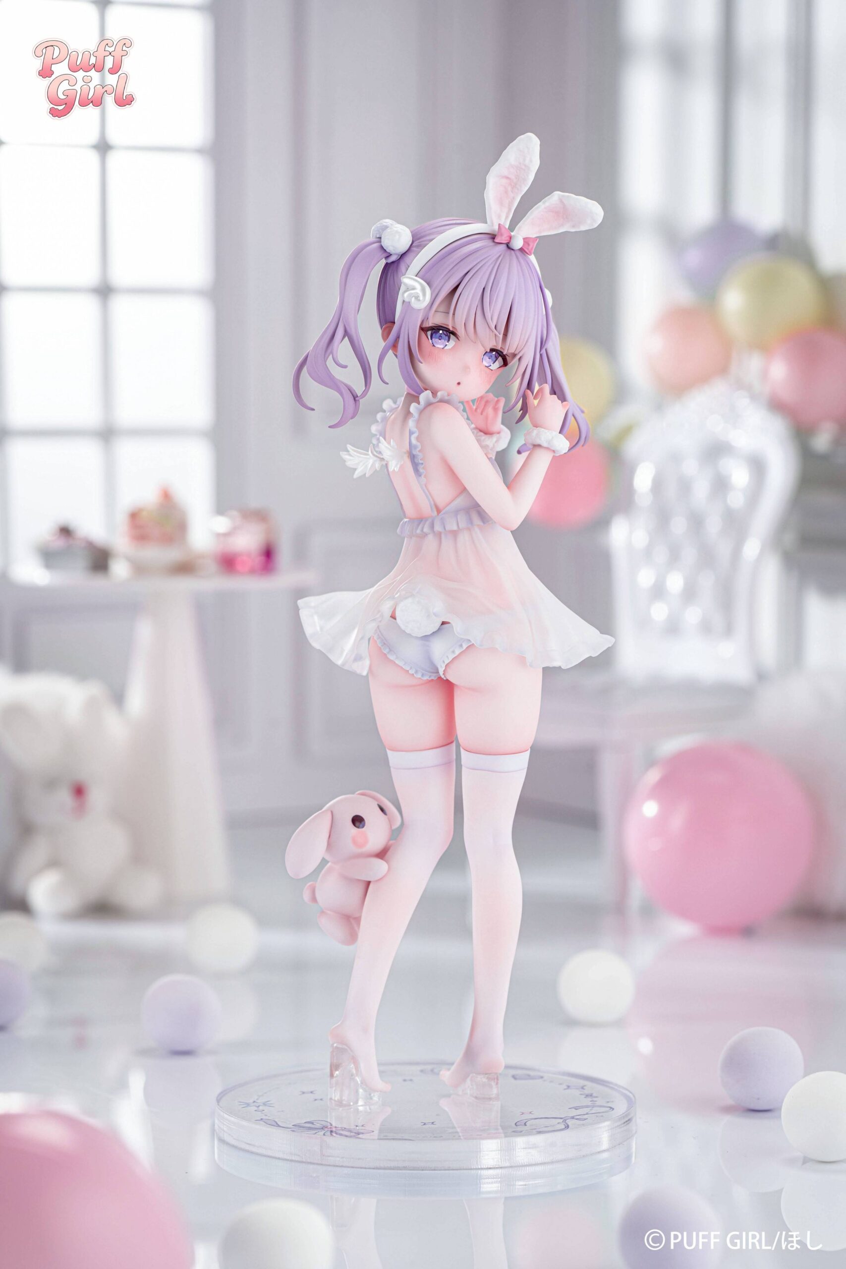 Nebula Toys Original Character White Rabbit Angel Figure