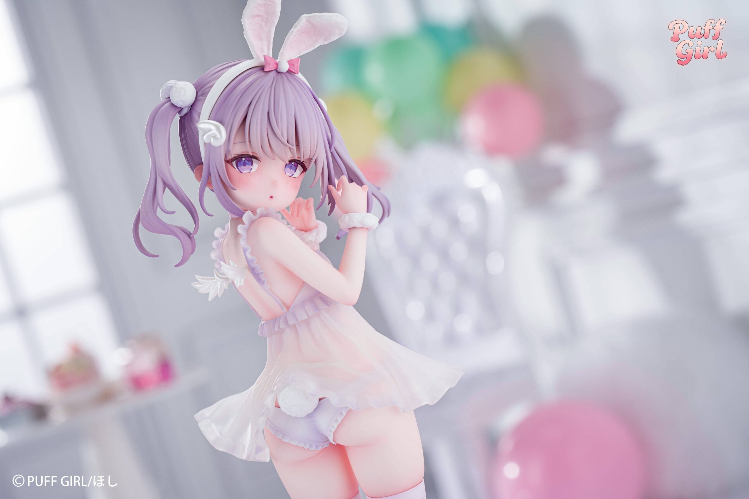 Nebula Toys Original Character White Rabbit Angel Figure