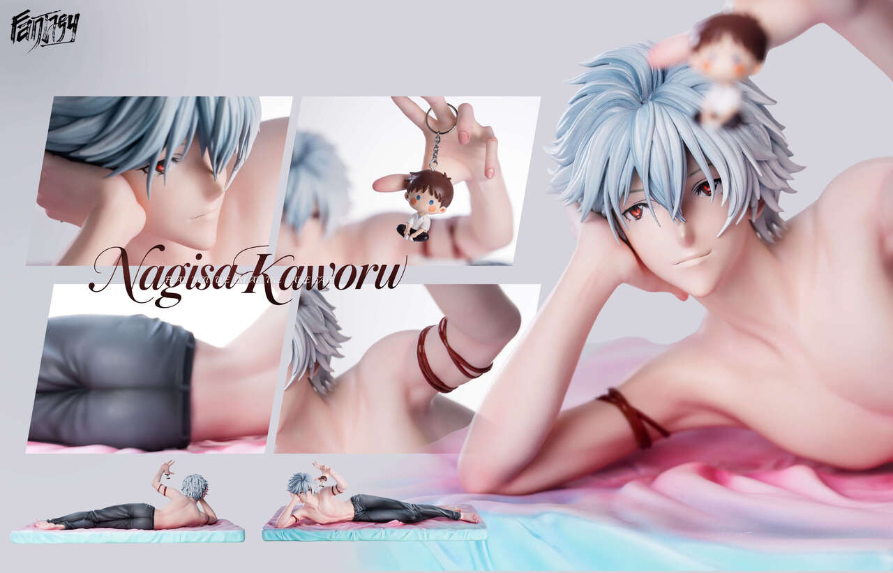 Neon Genesis Evangelion Kaworu Nagisa 1/6 & 1/4 Scale TOPGK Statue – Fantasy Studio
