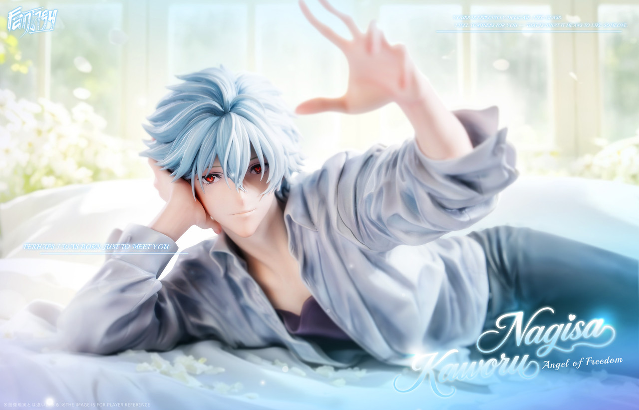 Neon Genesis Evangelion Kaworu Nagisa 1/6 & 1/4 Scale TOPGK Statue – Fantasy Studio