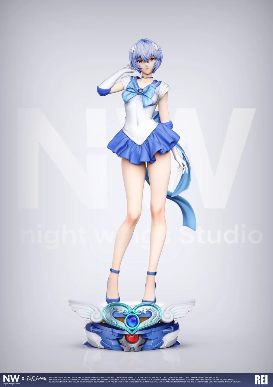 Neon Genesis Evangelion Rei Ayanami 1/6 & 1/4 Scale TOPGK Statue - Night Wing Studio