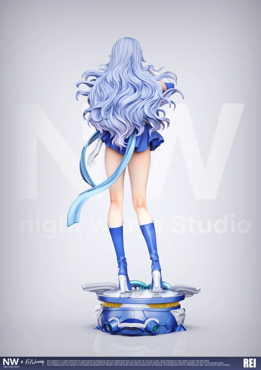 Neon Genesis Evangelion Rei Ayanami 1/6 & 1/4 Scale TOPGK Statue - Night Wing Studio