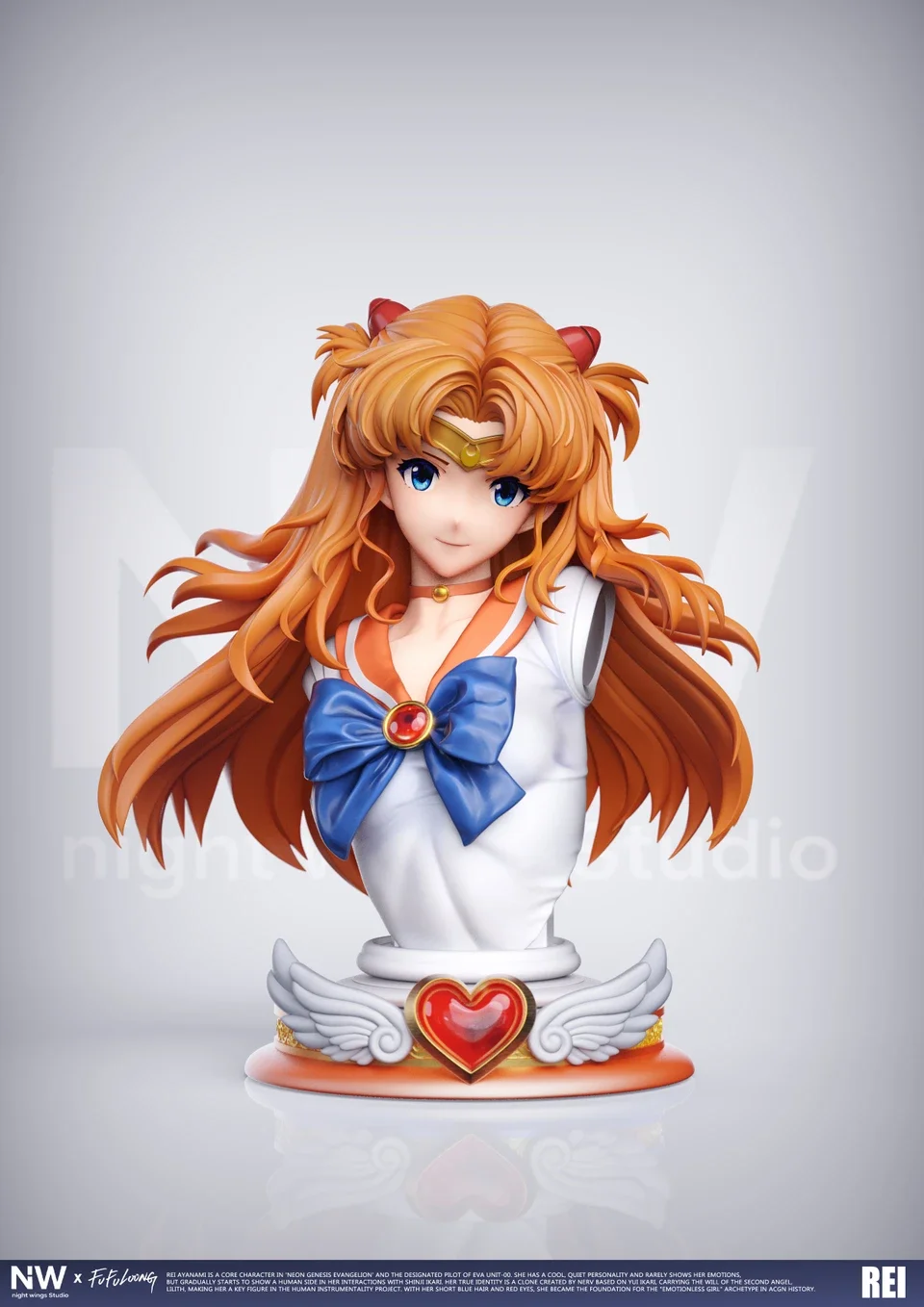 Neon Genesis Evangelion Rei Ayanami 1/6 & 1/4 Scale TOPGK Statue - Night Wing Studio