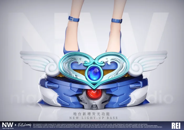 Neon Genesis Evangelion Rei Ayanami 1/6 & 1/4 Scale TOPGK Statue - Night Wing Studio