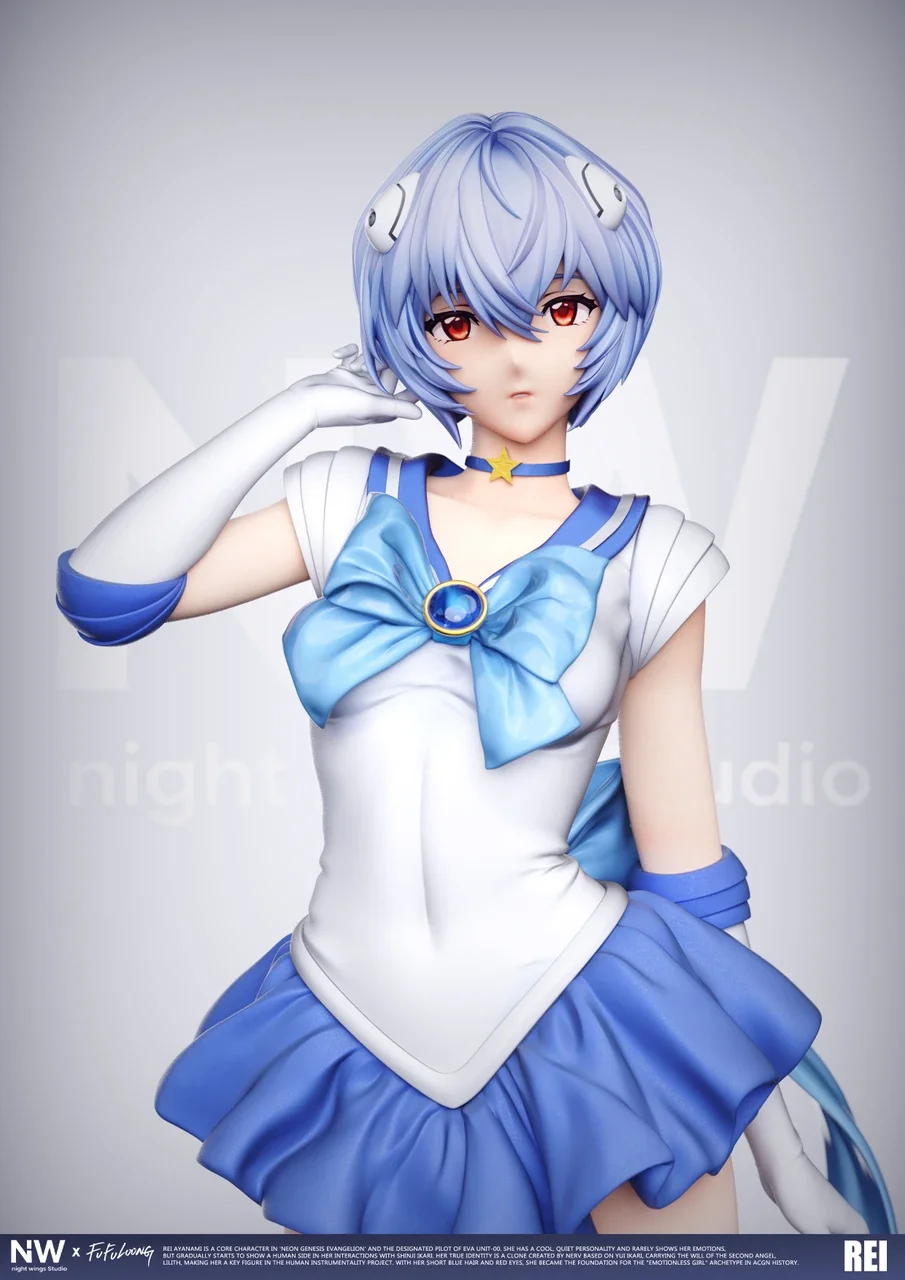Neon Genesis Evangelion Rei Ayanami 1/6 & 1/4 Scale TOPGK Statue - Night Wing Studio