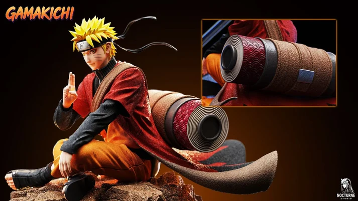 Nocturne x ICE Studio Naruto & Toad Ji TOPGK 1/7 Statue Limited Edition