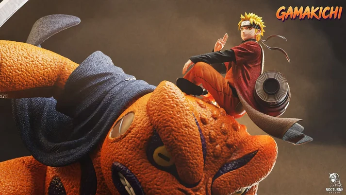 Nocturne x ICE Studio Naruto & Toad Ji TOPGK 1/7 Statue Limited Edition