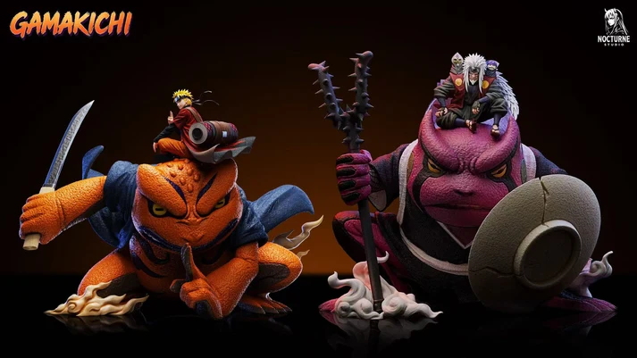 Nocturne x ICE Studio Naruto & Toad Ji TOPGK 1/7 Statue Limited Edition