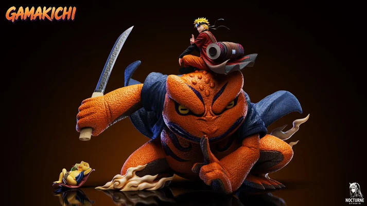 Nocturne x ICE Studio Naruto & Toad Ji TOPGK 1/7 Statue Limited Edition