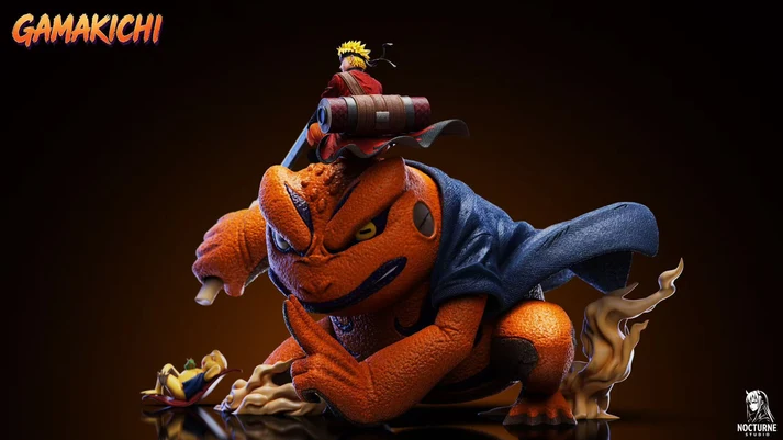 Nocturne x ICE Studio Naruto & Toad Ji TOPGK 1/7 Statue Limited Edition