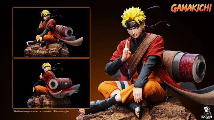 Nocturne x ICE Studio Naruto & Toad Ji TOPGK 1/7 Statue Limited Edition