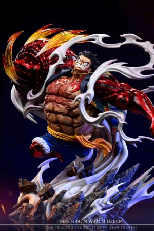 ONE PIECE Monkey D. Luffy Gear Fourth Bounce-Man 16 Scale TOPGK Statue – Photons Studio