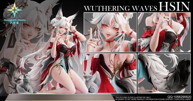 Octagram Studio - Wuthering Waves Hsin TOPGK 1/6 Limited 188 PU & Resin Figure