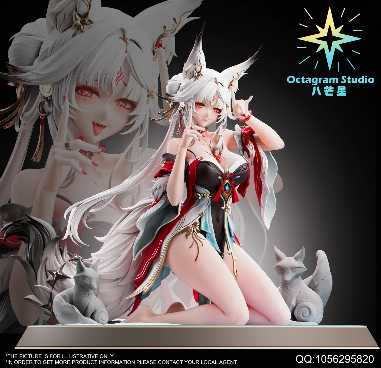 Octagram Studio - Wuthering Waves Hsin TOPGK 1/6 Limited 188 PU & Resin Figure