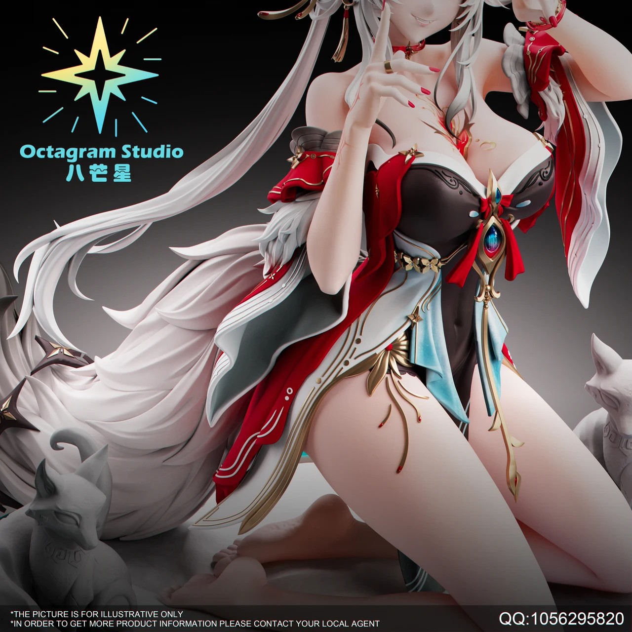 Octagram Studio - Wuthering Waves Hsin TOPGK 1/6 Limited 188 PU & Resin Figure