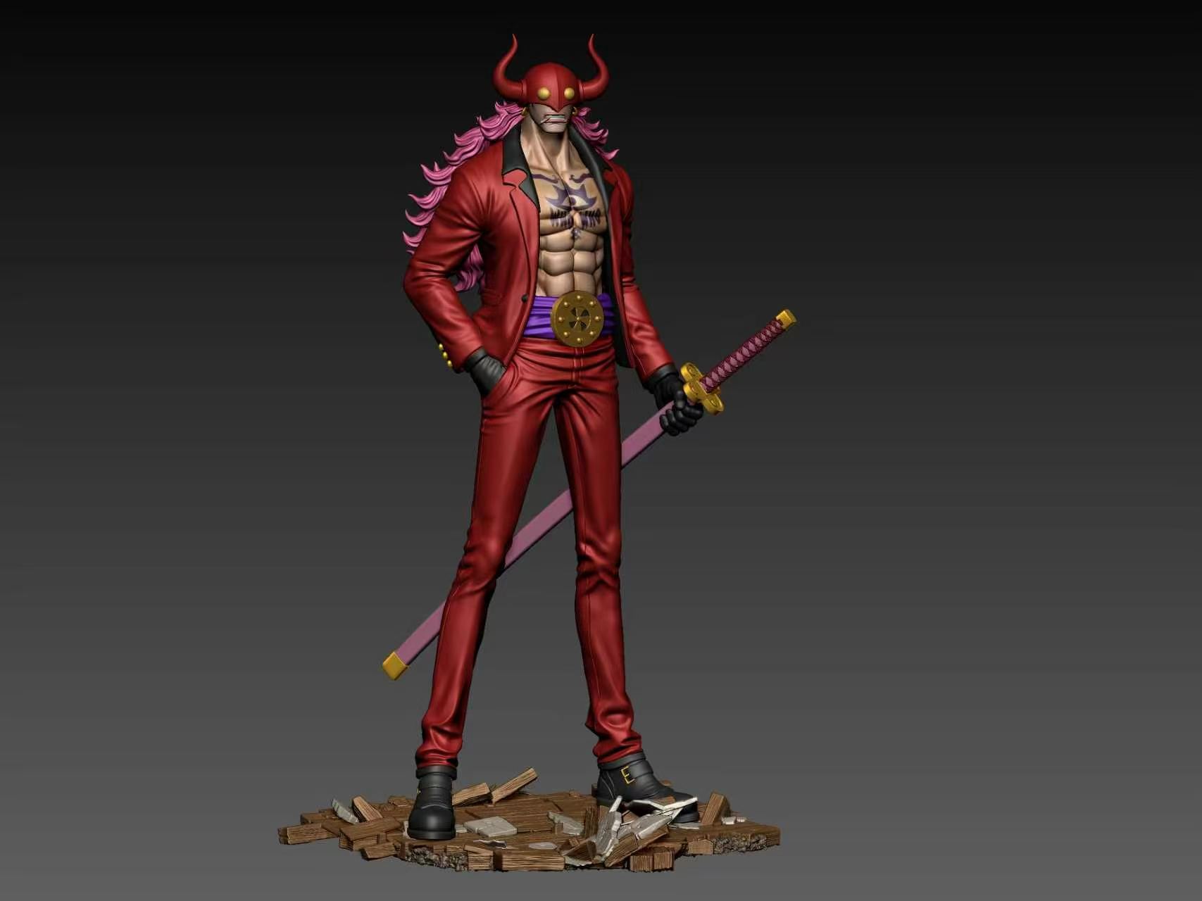 One Piece Fuku Fuku 16 Scale TOPGK Statue –Longhu Studio