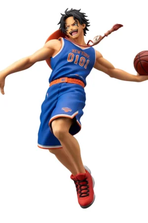 BANDAI SPIRITS X BANPRESTO - Portgas D. Ace New York Knickerbockers ONE PIECE (Licensed)