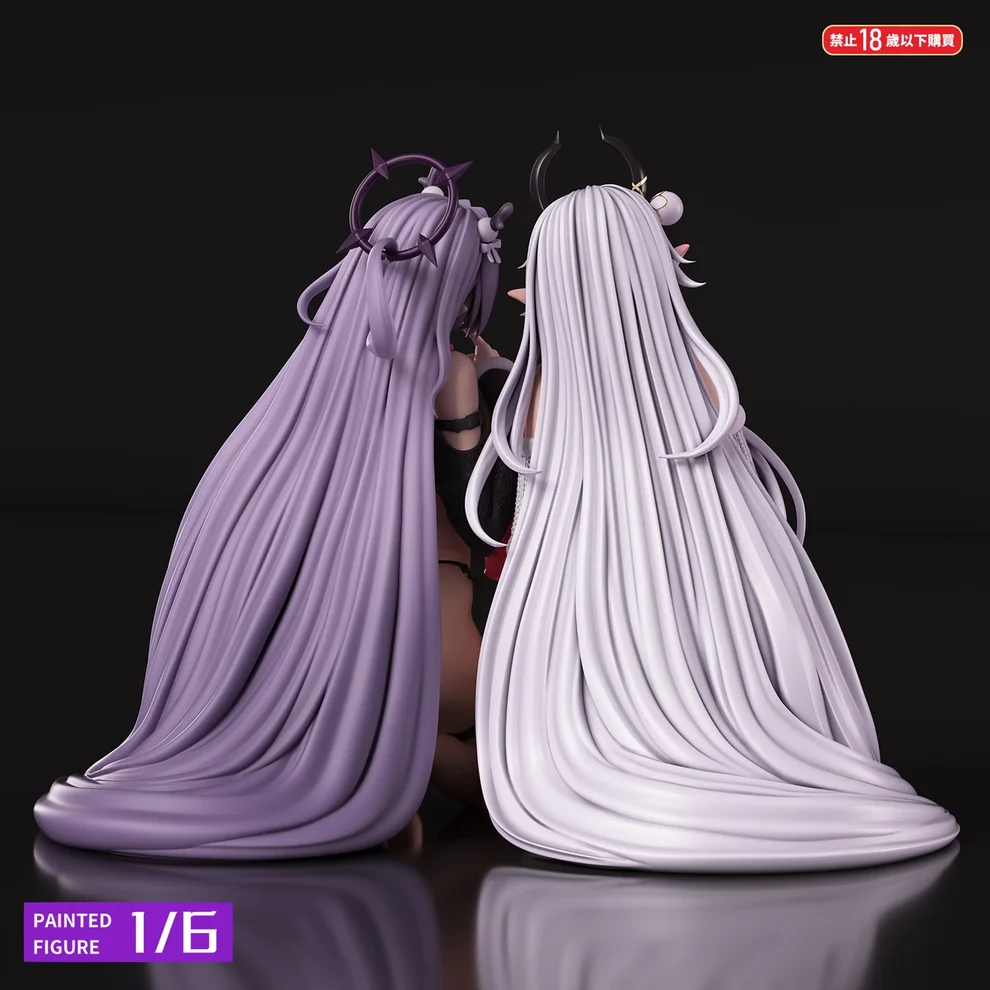 Original Character Nuandong & Miyu 16 Scale TOPGK Statue– Fish Head