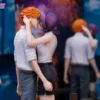 POP.ART Chainsaw Man Denji & Reze TOPGK Romantic Diorama Resin Anime Figure