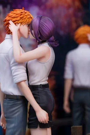 POP.ART Chainsaw Man Denji & Reze TOPGK Romantic Diorama Resin Anime Figure