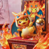Peak Studio Pokémon Pikachu Charizard Cape TOPGK16 Limited Resin Statue