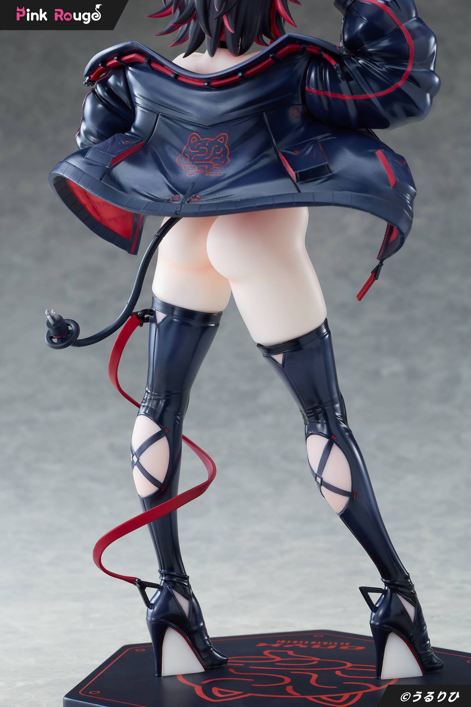 Pink Rouge Original Character Cyberpet Onyx Figure
