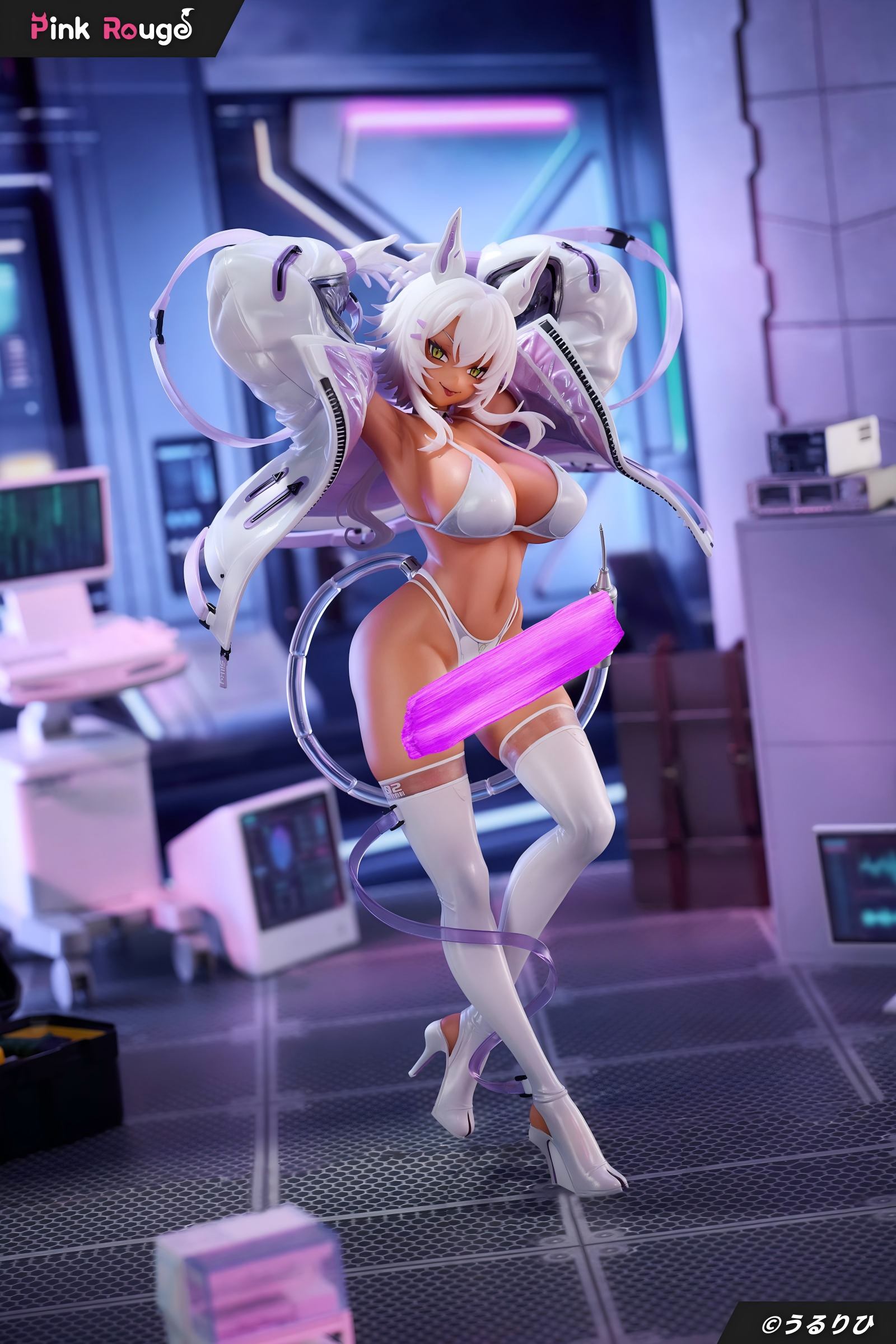 Pink Rouge - Original Character Cyberpet Silky 1/6 Scale TOPGK Figure(Licenved)