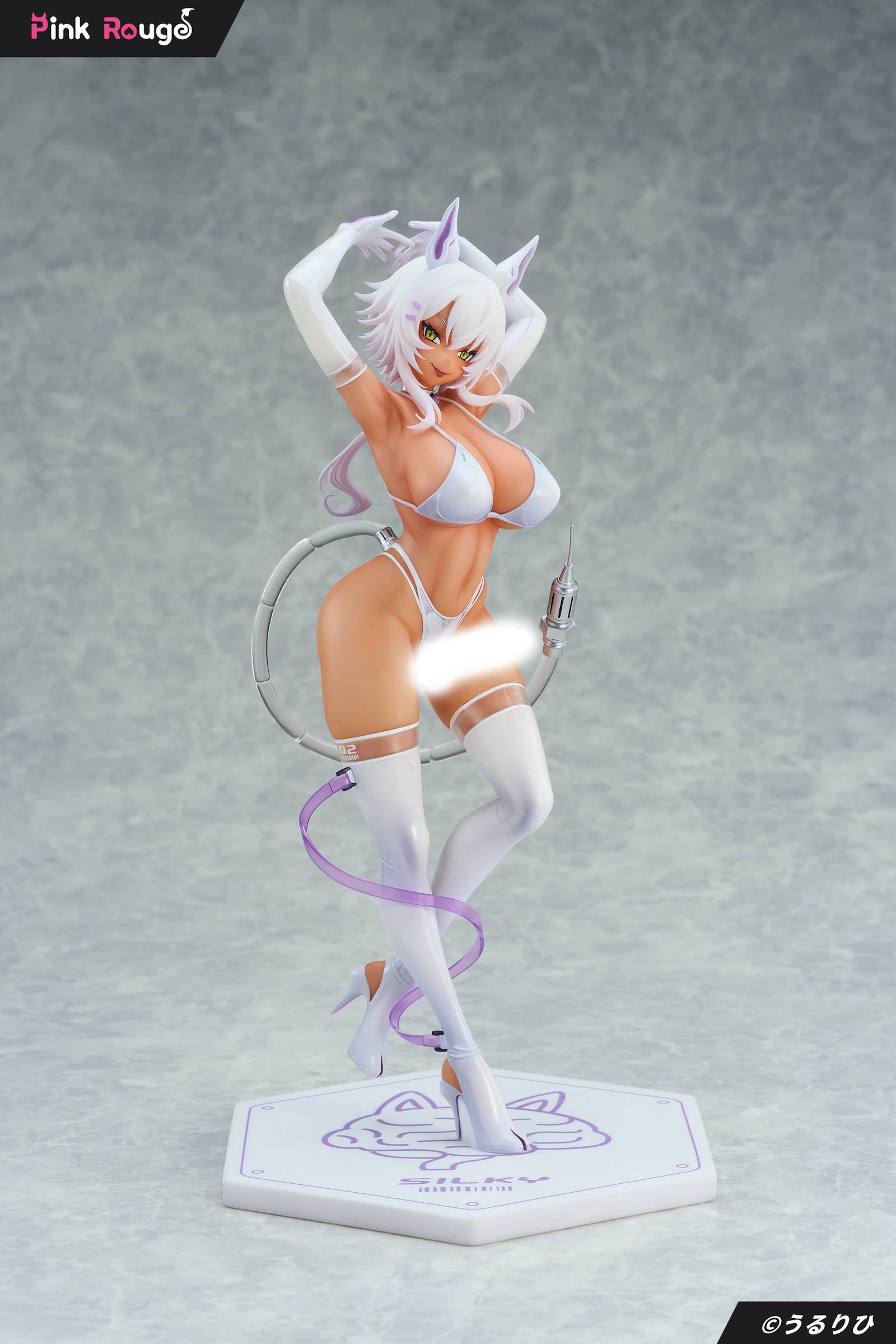 Pink Rouge Original Character Cyberpet Silky Figure