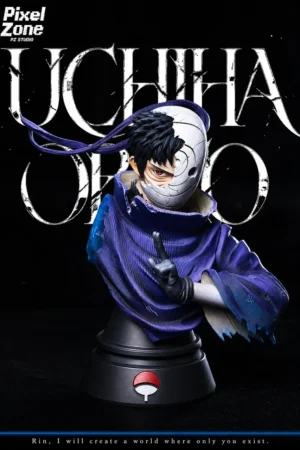Pixel Zone Studio - Naruto Uchiha Obito TOPGK 1/6 Scale Statue with LED
