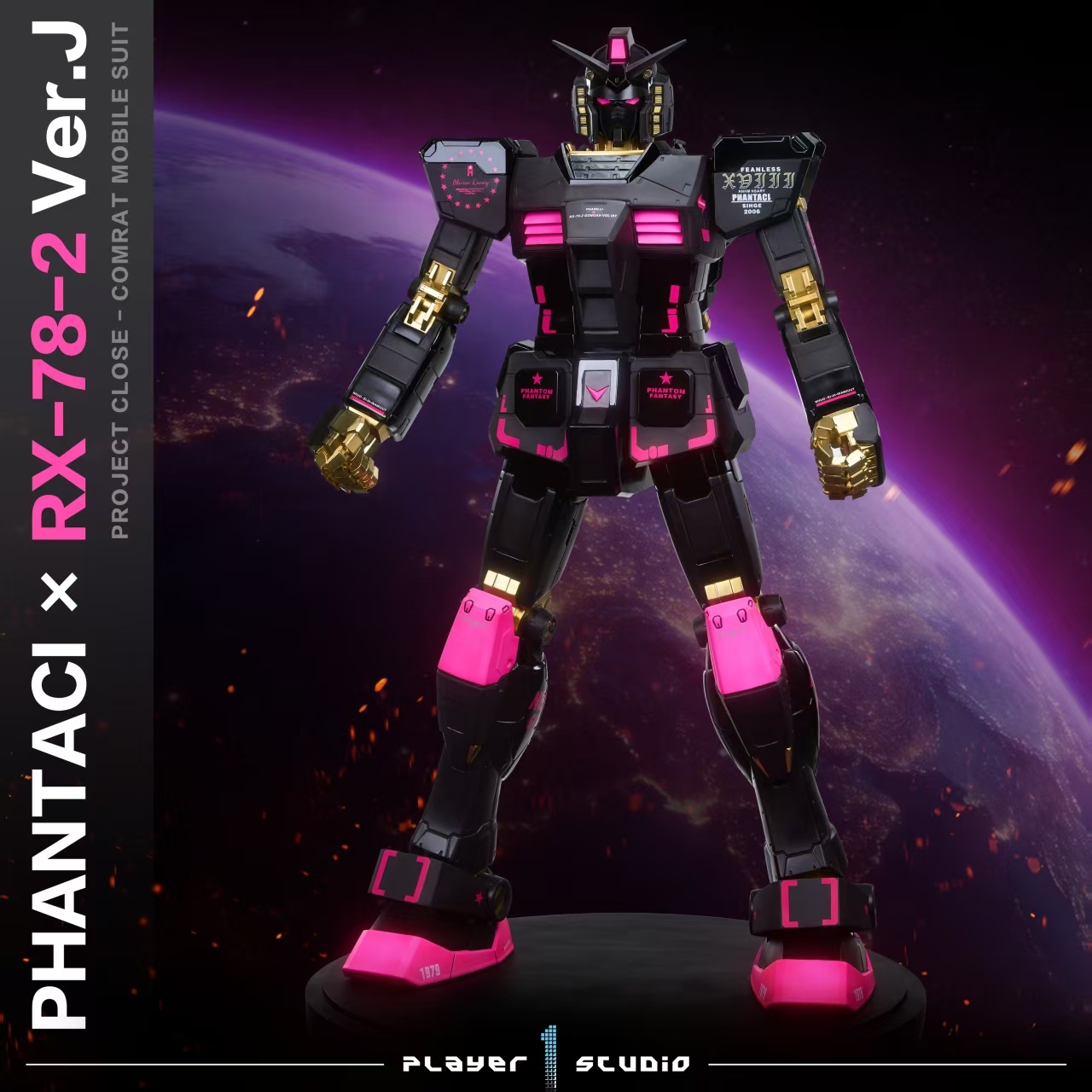 Player 1 Studio Gundam Series RX-78-2 Gundam Statue