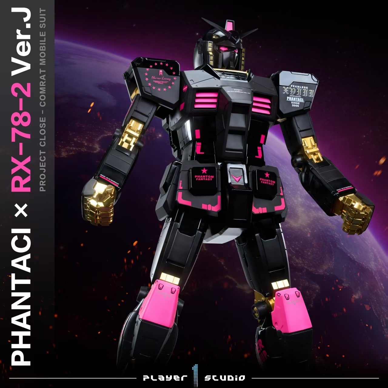 Player 1 Studio Gundam Series RX-78-2 Gundam Statue