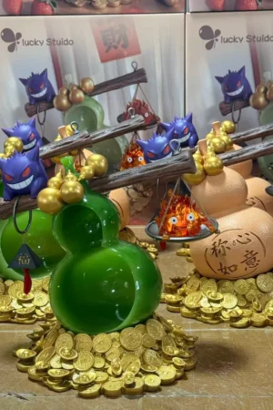 Home / From / Anime Figure / Pokémon / Gengar Lucky Studio - Fortune Series: Ghost Fire Wealth Pokémon USD $126.00 – USD $135.00Price range: USD $126.00 through USD $135.00 Lucky Studio(New) Pokémon Gengar