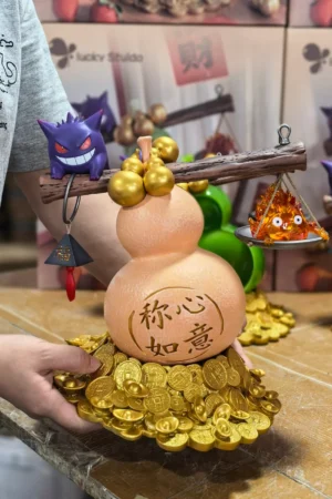 Home / From / Anime Figure / Pokémon / Gengar Lucky Studio - Fortune Series: Ghost Fire Wealth Pokémon USD $126.00 – USD $135.00Price range: USD $126.00 through USD $135.00 Lucky Studio(New) Pokémon Gengar