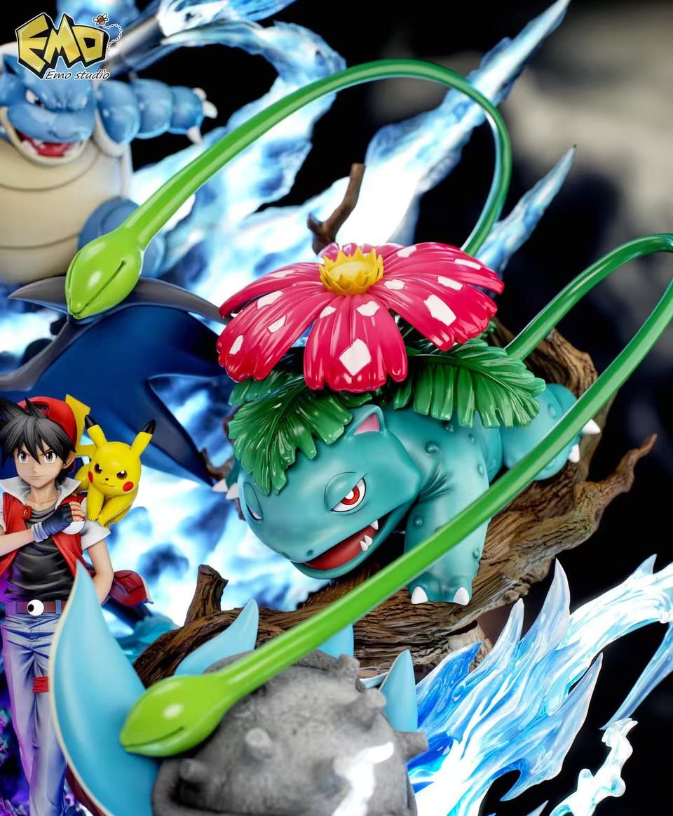 Pokémon Red Diorama TOPGK Statue with LED – EMO Studio