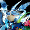 Pokémon Red Diorama TOPGK Statue with LED – EMO Studio