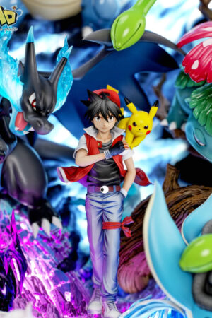 Pokémon Red Diorama TOPGK Statue with LED – EMO Studio