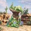 Pokémon Tyranitar Ecological Family 1/20 Scale Statue – Seafoam Island & Kipi Studio